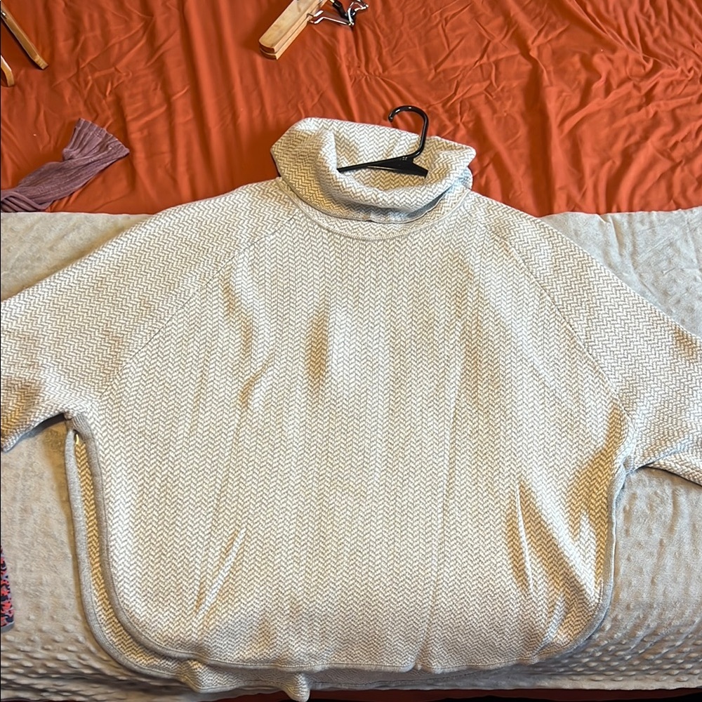 Cozy Turtleneck Poncho
